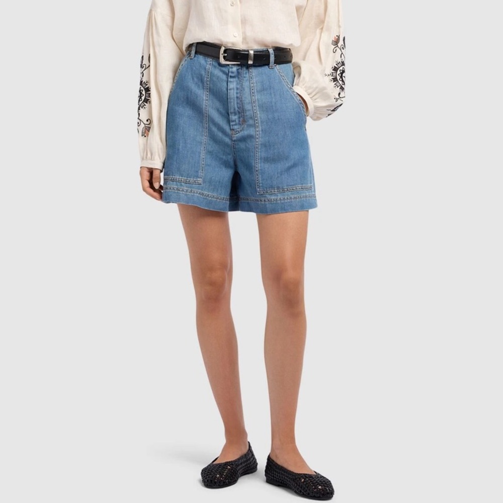 Weekend Max Mara Elica Denim Shorts